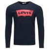 Bluza męska Levi's Levis granatowa bawełniana duże logo